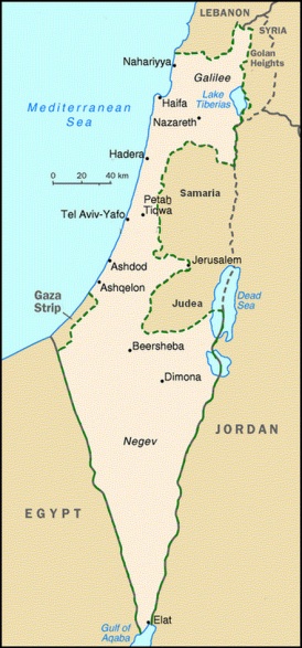 Israel innenfor den grønne linje